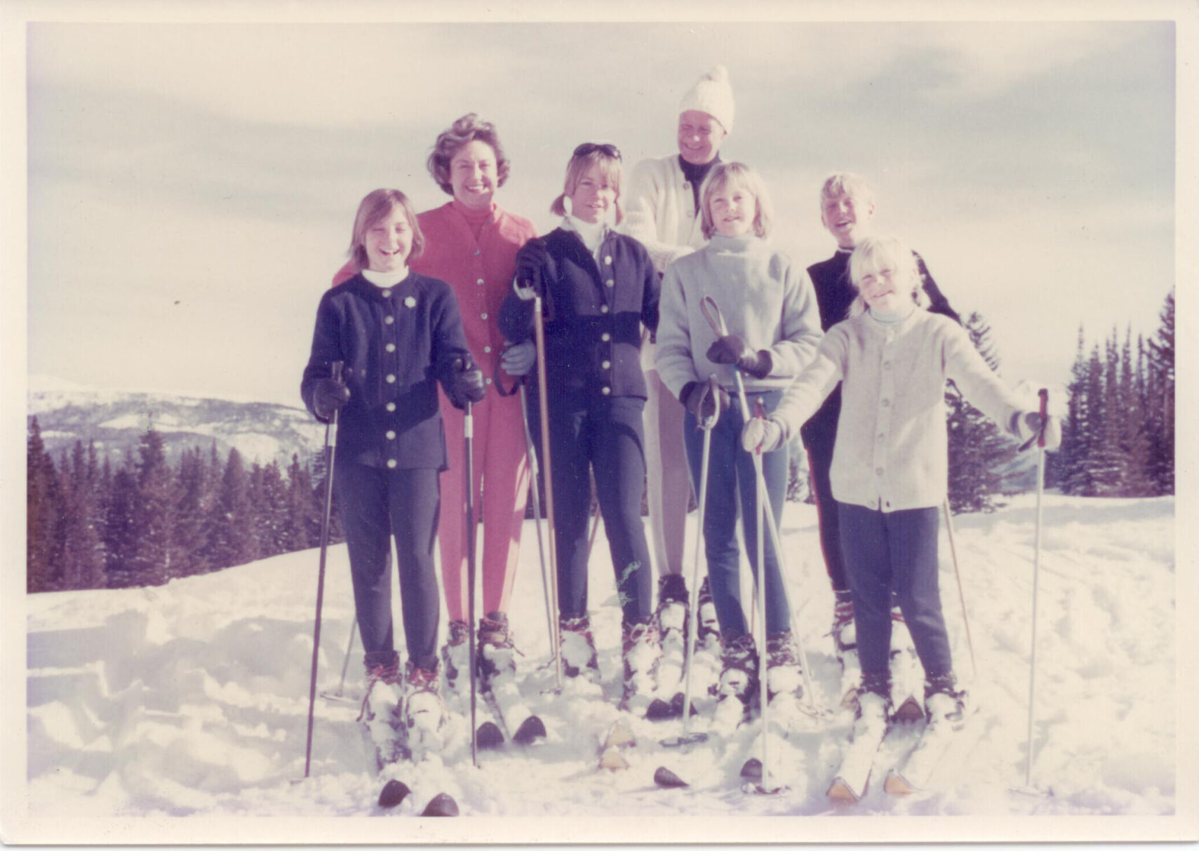 Brown family top of Aspen Mt